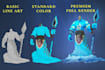 create 2d character design, concept art for game , nft