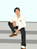 draw a minimalist portrait art for you