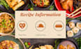 write SEO optimized food blog, cooking recipes, and articles