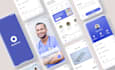 design mobile app UI UX design in figma