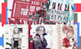 design awesome vtuber or anime banner and wallpaper