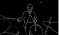 make animated music video with rotoscoped method