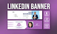 design linkedin cover banner design