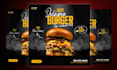 design food menu, flyer, poster and instagram ads