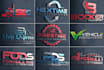 do logistics auto transport and trucking logo