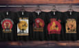 do eye catching custom trendy halloween t shirt design