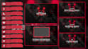 design custom twitch stream overlays, kick and youtube overlays