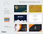 create modern personal and business cards for you