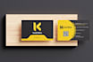 design professional business card with print ready files