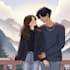 draw colored couple anime or manhwa art style