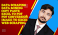 do fastest data entry,data mining,web scraping,copy paste