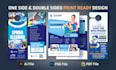 design flyer, postcard, eddm mailer, door hanger, rack card, brochure