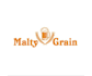 design malty grain logo