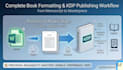 do ebook formatting kindle paperback and KDP layout design