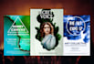 design professional flyer and poster