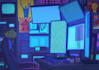 draw 2d detailed background art