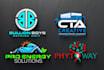 do unique and modern business logo design