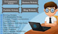 build responsive wordpress website , fix the issues and customise