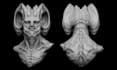 create 3d monster model for 3d printing or games
