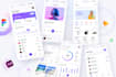 design mobile app ui ux design in figma