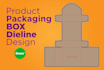 create any custom box dielines design for your products