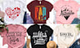 create custom and unique typography t shirt design