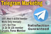 do telegram promotion, telegram marketing, crypto promotion