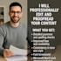 refine your writing with proficient proofreading and editing
