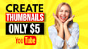 design attractive youtube thumbnail