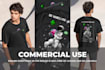 make eye catching streetwear t shirt design