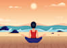 create flat design illustration
