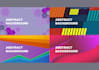 create custom landing page design or abstract background
