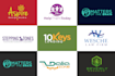design premium logo with 3 concepts