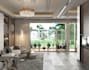 design a modern residential interior with a realistic 3d rendering