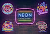 design stunning neon logo, neon photo and neon sign