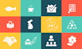 design custom icon set for websites, apps, or project