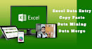 clean, organize, merge and format excel and CSV data
