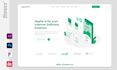 create figma and xd ux ui web template