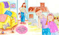 create hand painted watercolor children book illustrations