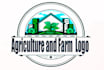 create a natural irrigation agriculture and farm logo design