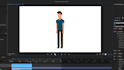 make a character animator puppet design for 2danimation