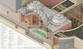 do architecture drawing, axonometric and concept diagram
