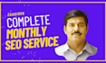complete monthly SEO service for top on google