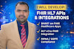 develop and integrate hl7 fhir apis for healthcare systems