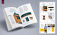 design layout newspaper, magazine, or book in adobe indesign