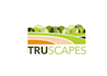 create a modern landscaping logo for truscapes