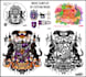 design a hand painted custom coat of arms or family crest