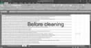 do excel data cleaning , sorting and formatting