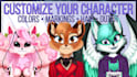 create a furry live2d vtuber model from my template