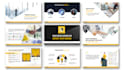 design branded powerpoint master template slides deck presentation template